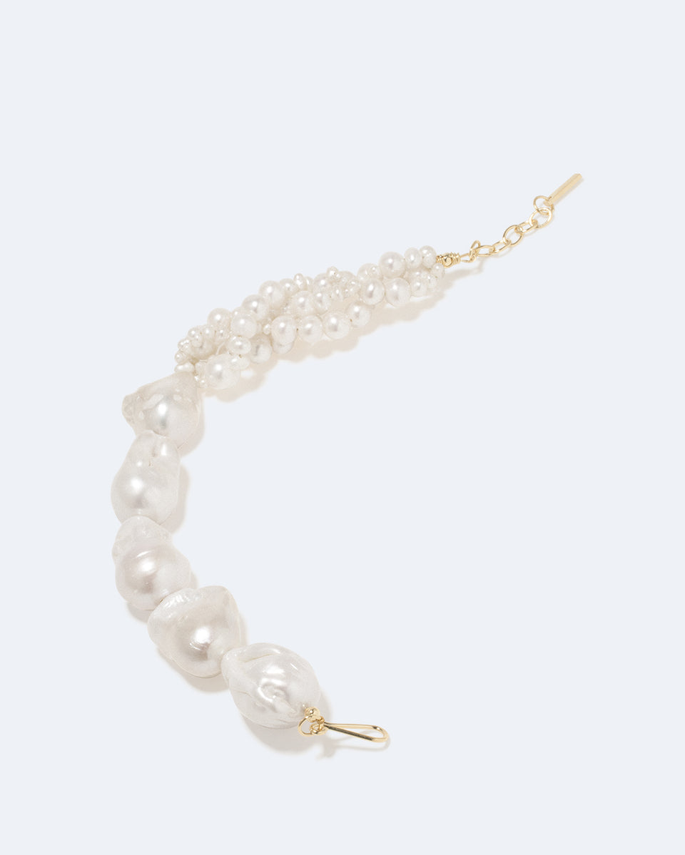 Parade of Possibilities - Pearl and Gold Plated Bracelet