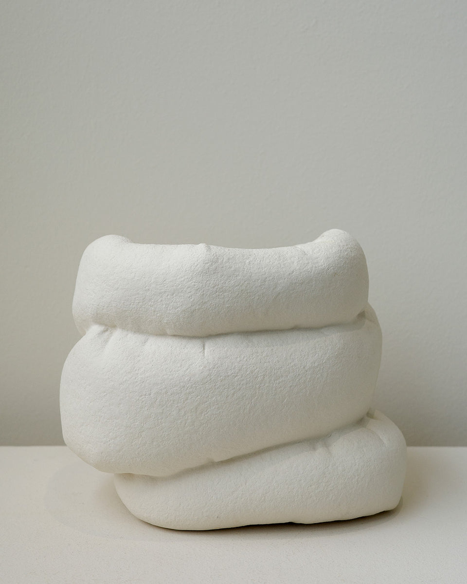 Inflated - Large Vessel in Textured Beige