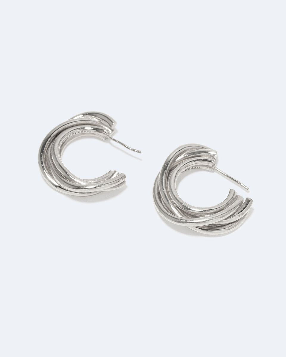 Encounter - Recycled Silver Earrings