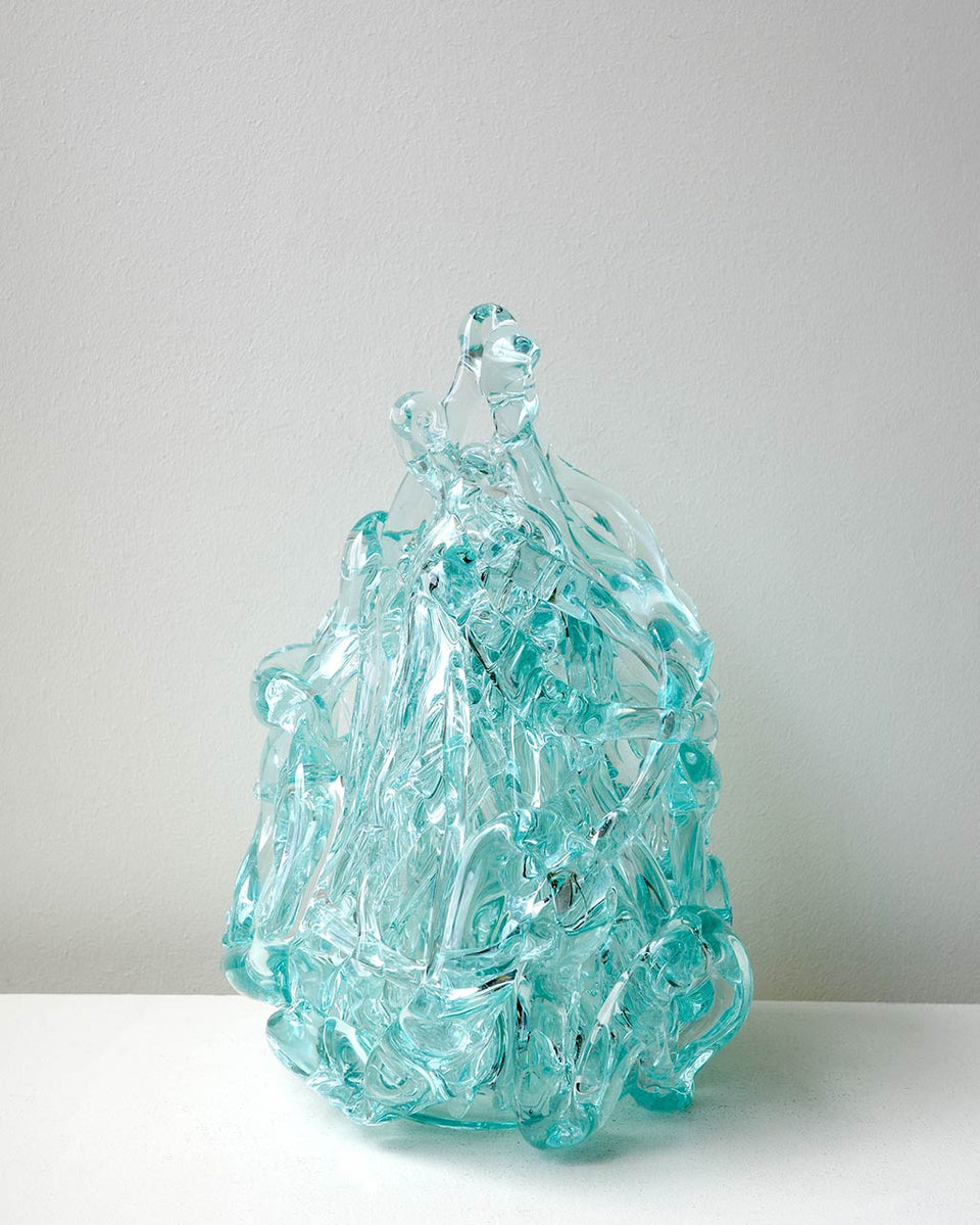 Vienna - Recycled Glass Object in Clear
