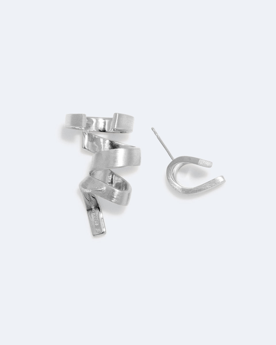 Jelly - Recycled Silver Earrings