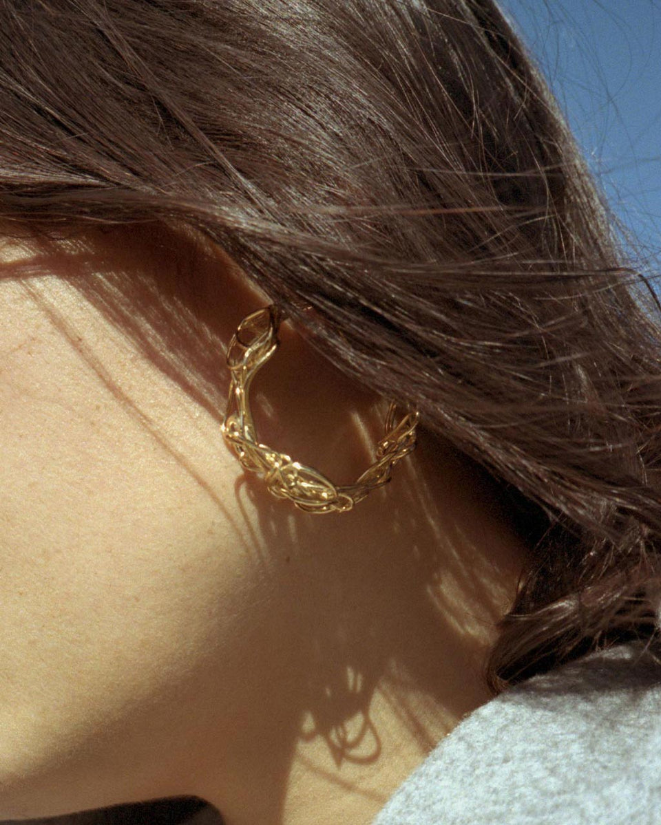 F38 - Boucles d'oreilles en vermeil