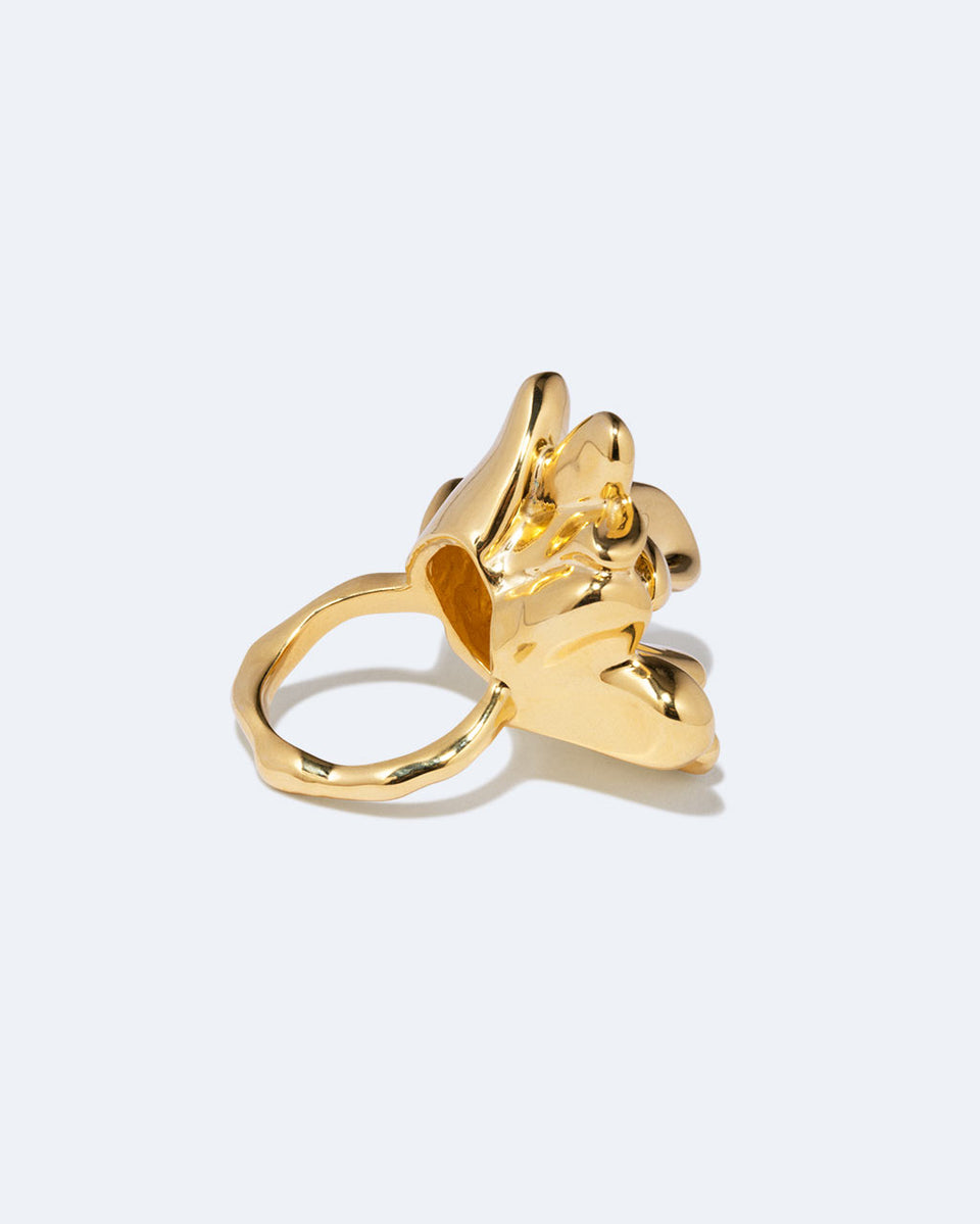 R2268 - Bague Plaqué Or