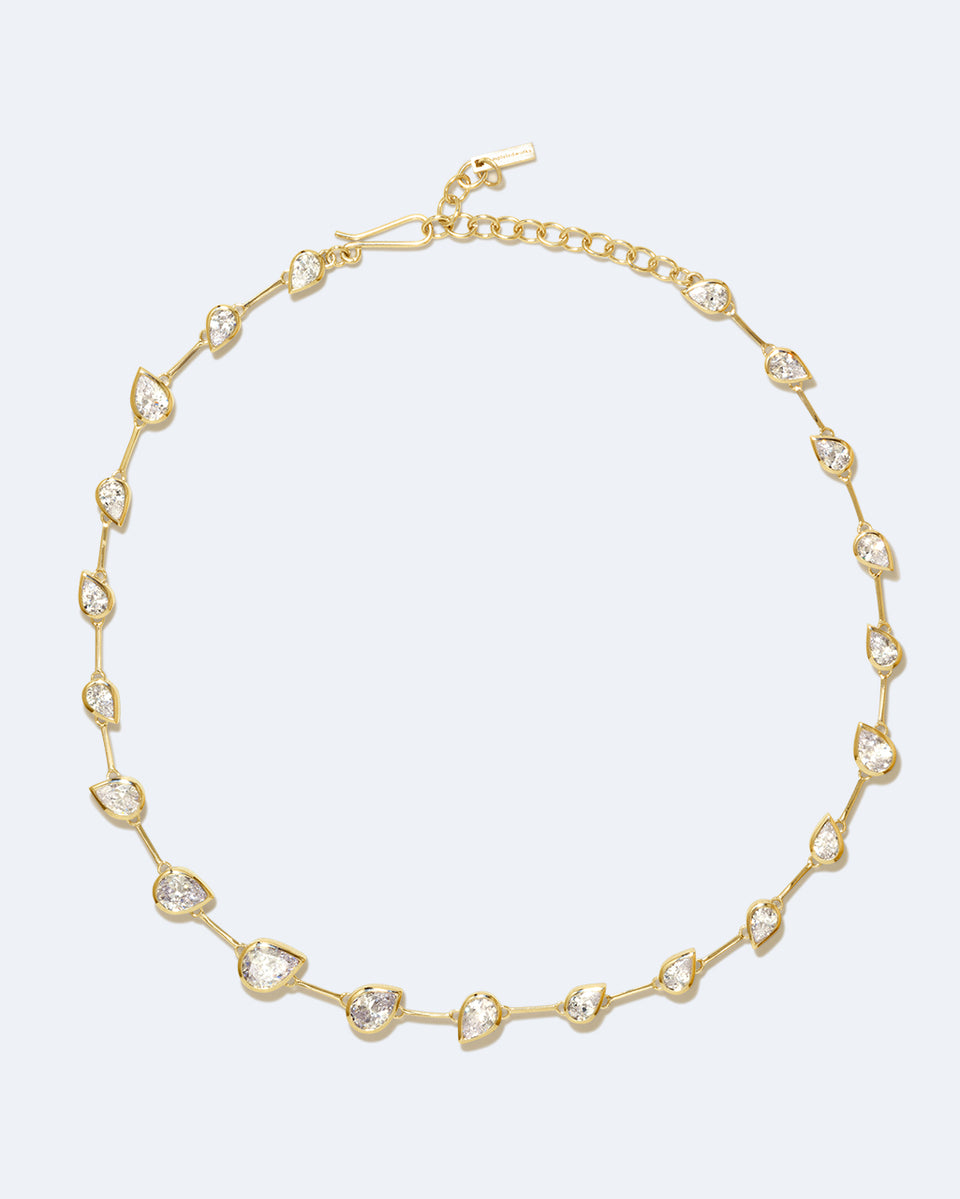 Myriad - Zirconia and Recycled Gold Vermeil Necklace