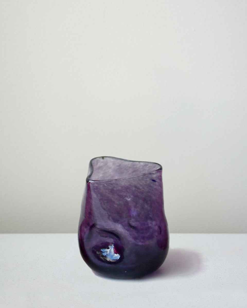 Thaw - Recycled Glass Tumbler in Purple