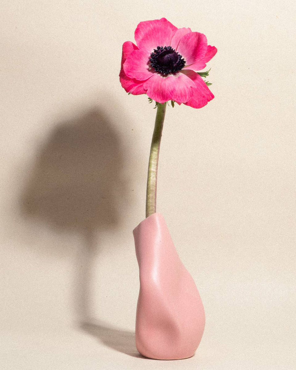 Yesterday is History - Vessel in Matte Pink