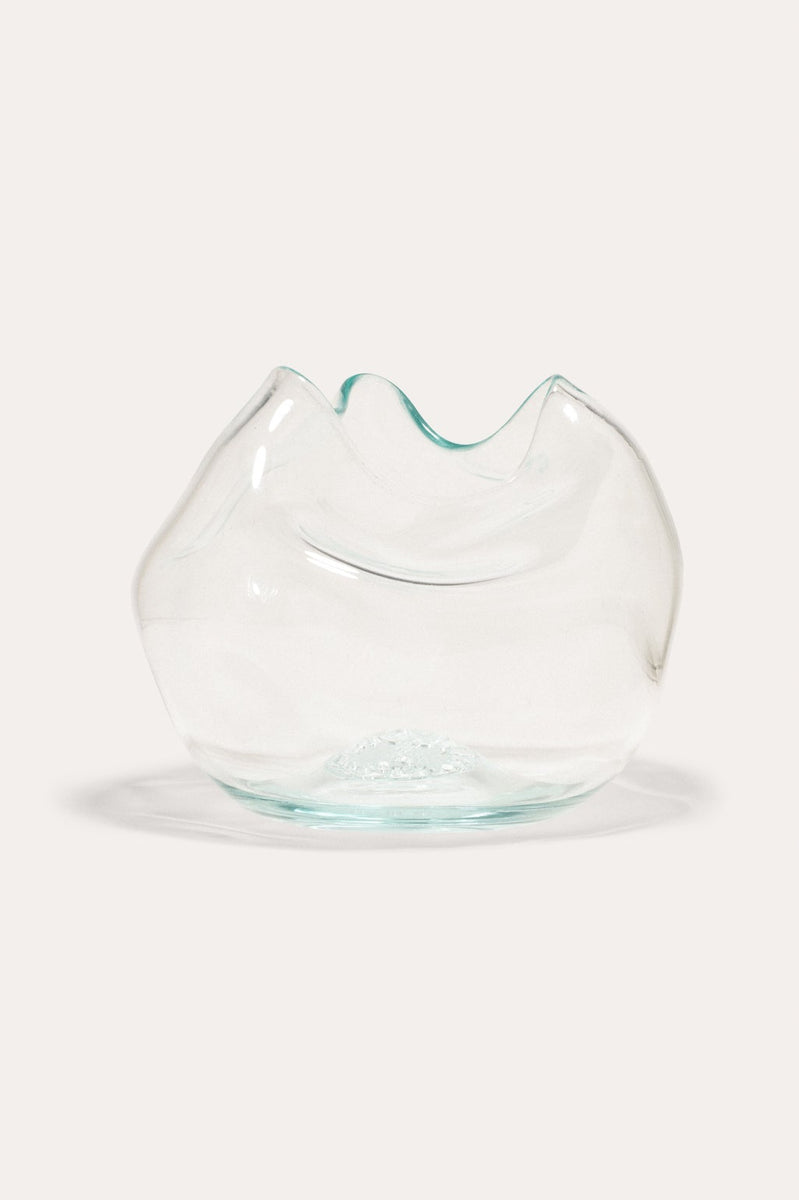 Recycled Bubble Glass Jug -  Israel