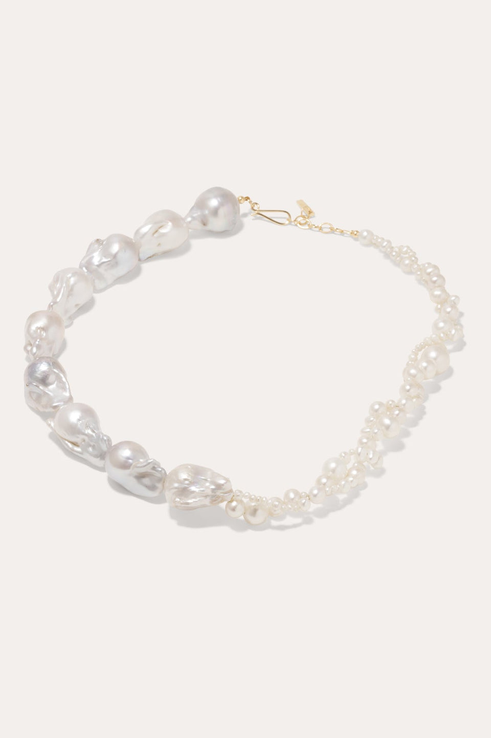 Parade of Possibilities - Pearl and Gold Plated Necklace