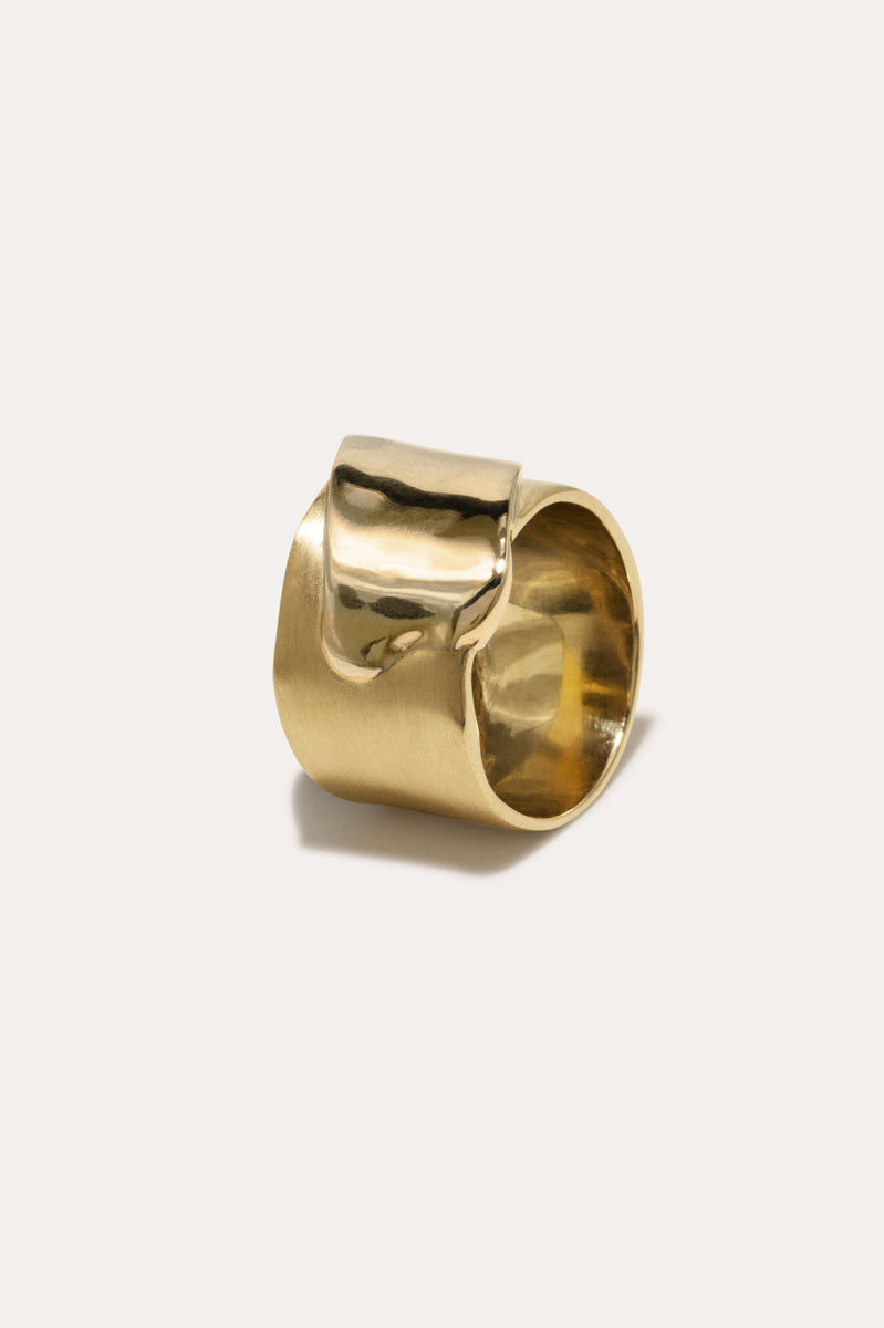 Robin Pearl Gold Vermeil Ring