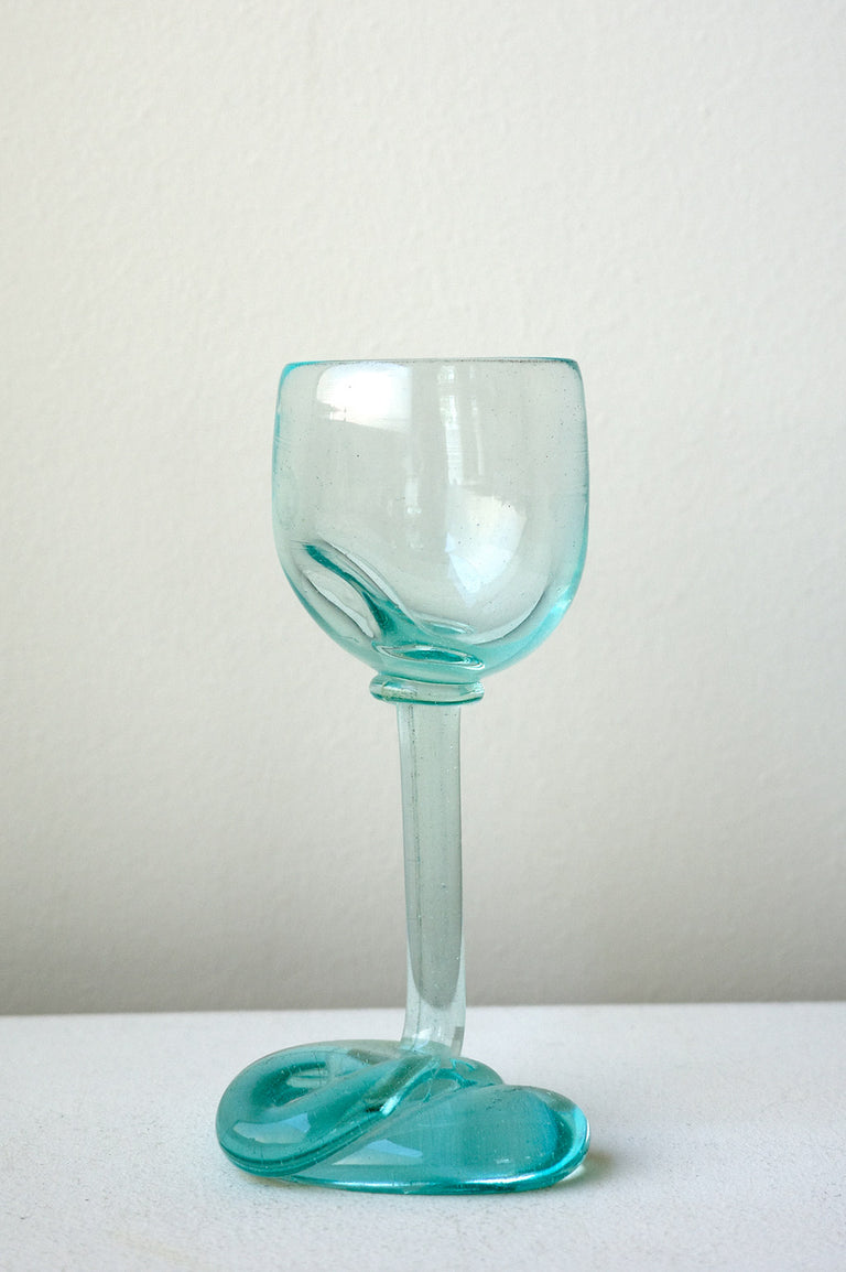 Thaw - Recycled Wine Glass in Clear