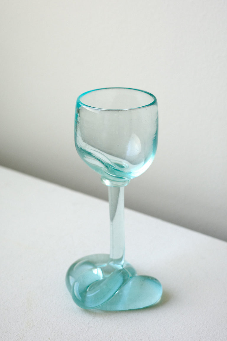 Thaw - Recycled Wine Glass in Clear