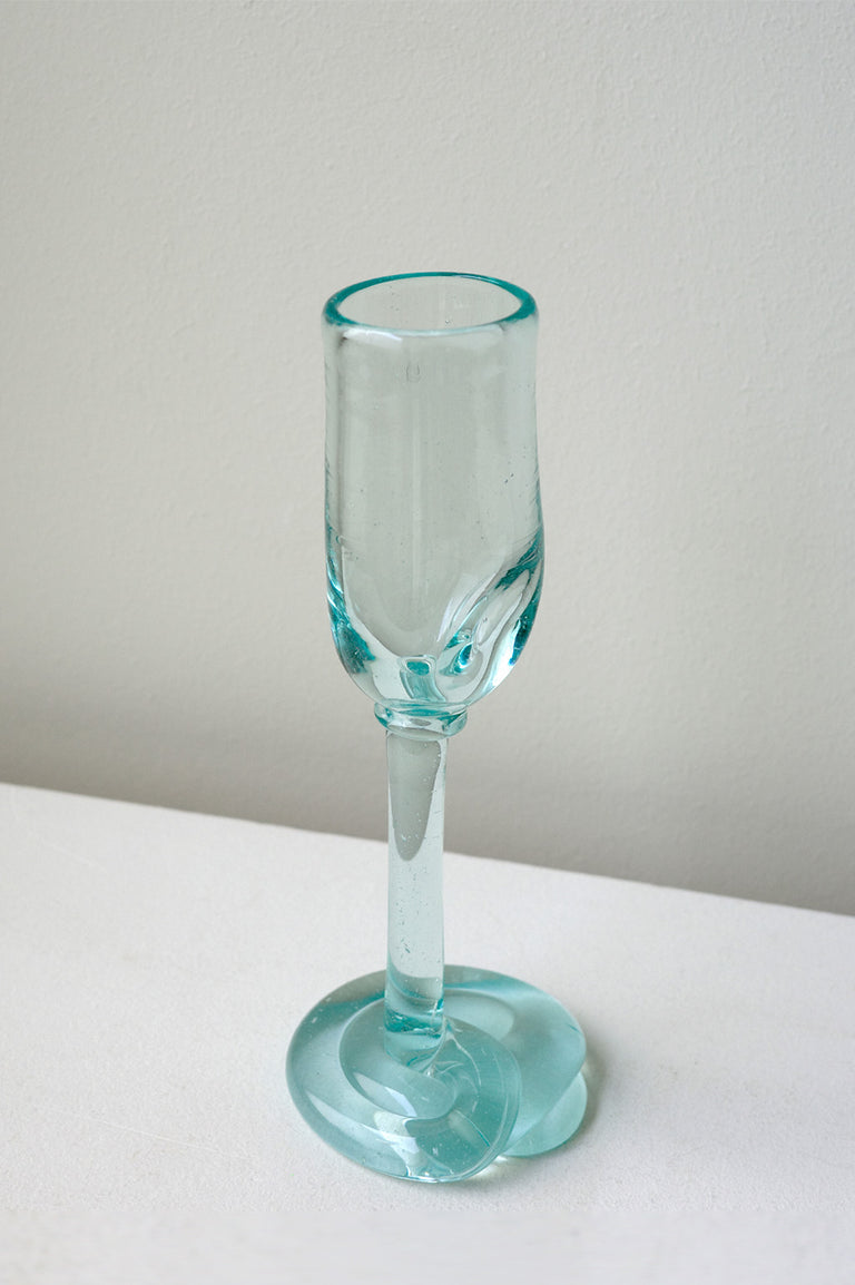 Thaw - Verre flûté recyclé transparent