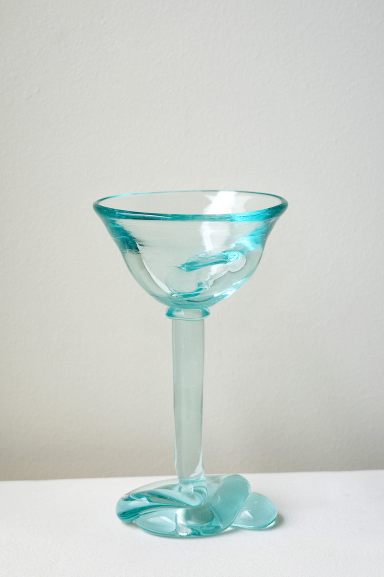Thaw - Recycled Martini Glass in Clear