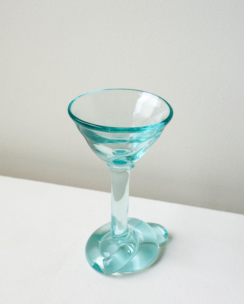 B118 - Verre à Martini Recyclé Transparent