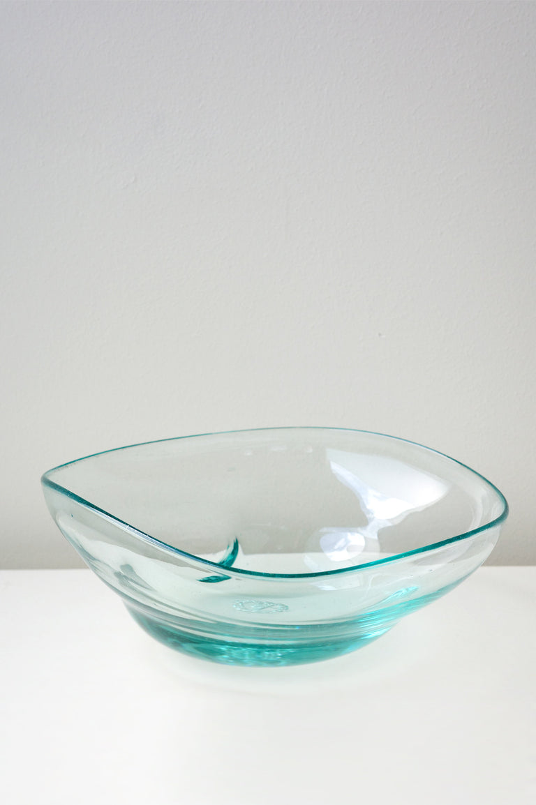 B121 - Bol en verre recyclé transparent