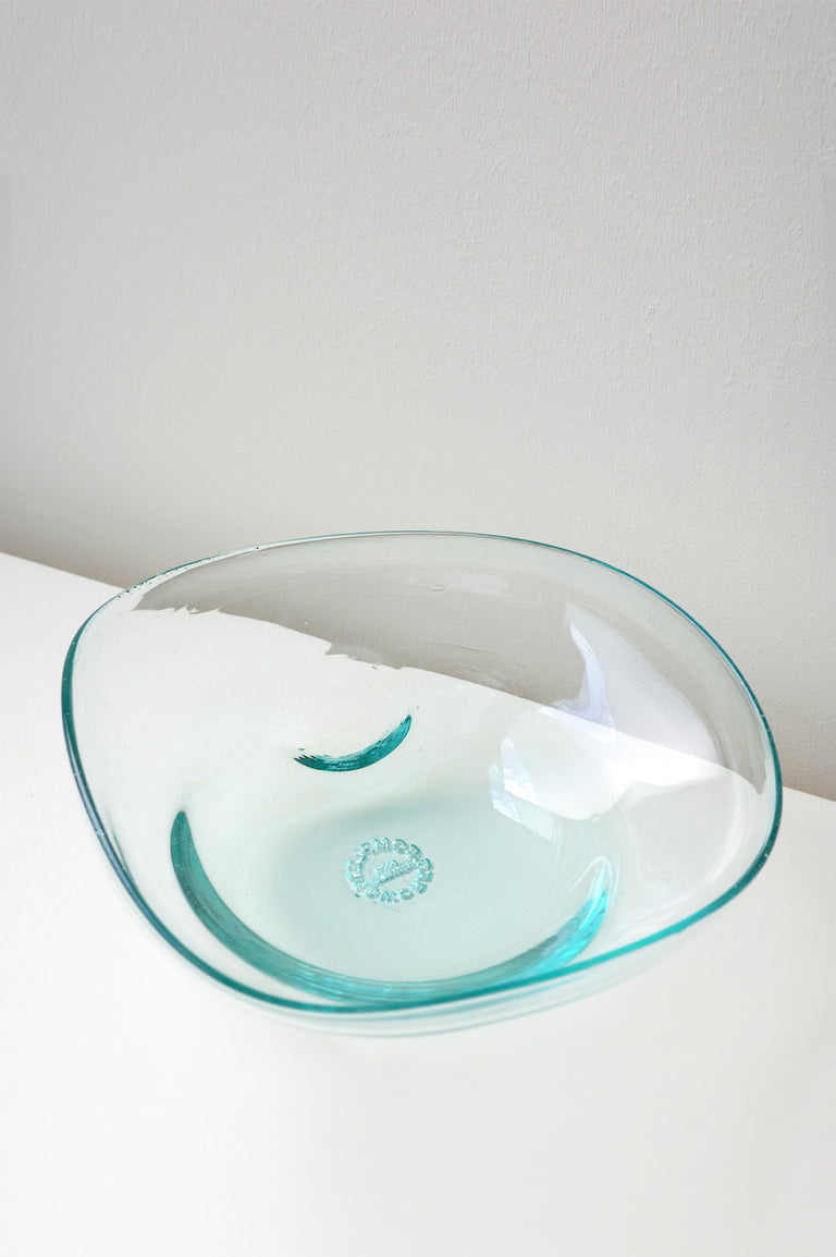 B121 - Bol en verre recyclé transparent