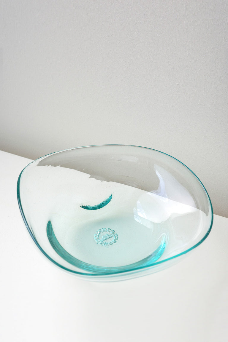 B121 - Recycled Glass Bowl in Clear