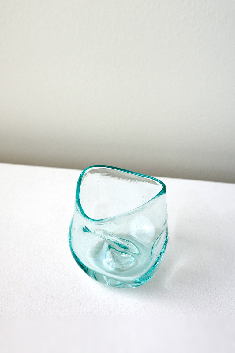Thaw - Recycled Glass Short Tumbler in Clear