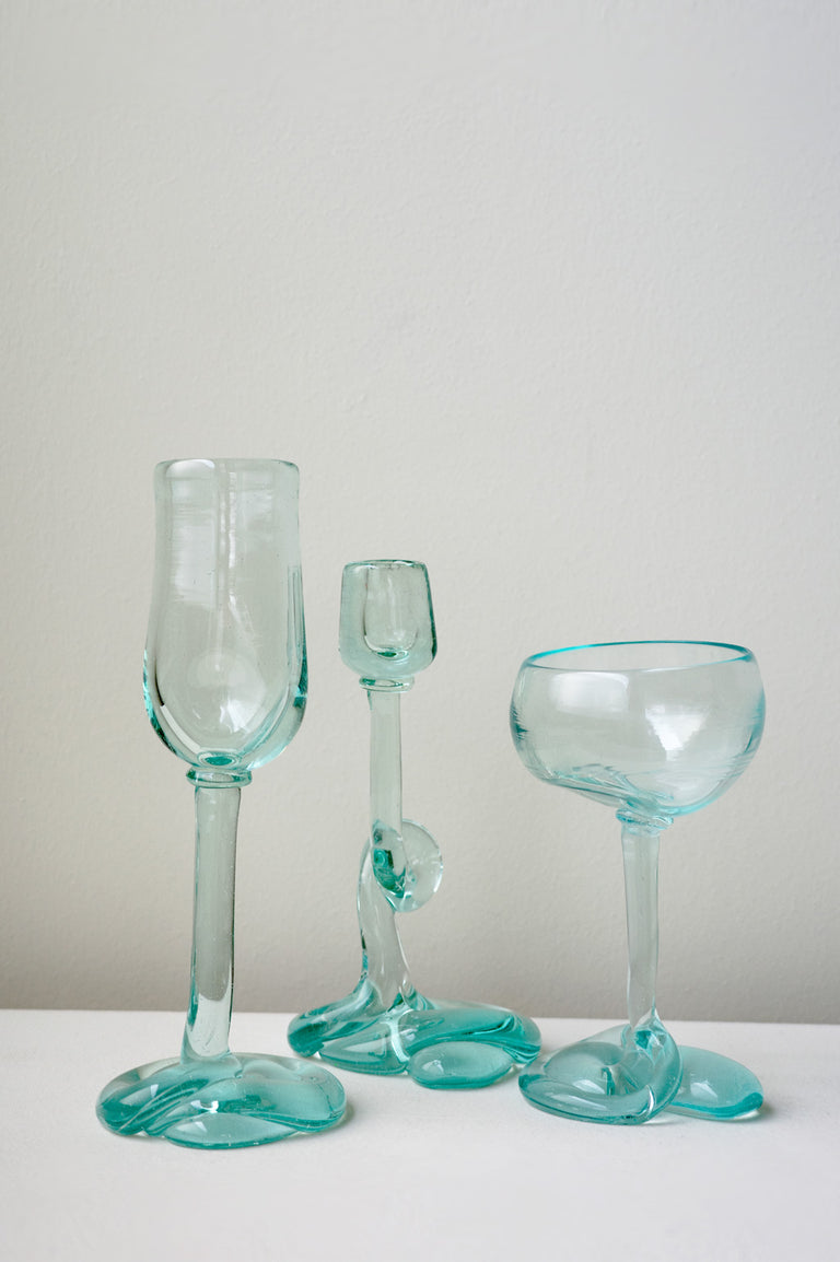 B127 - Coupe en Verre Recyclé Transparent