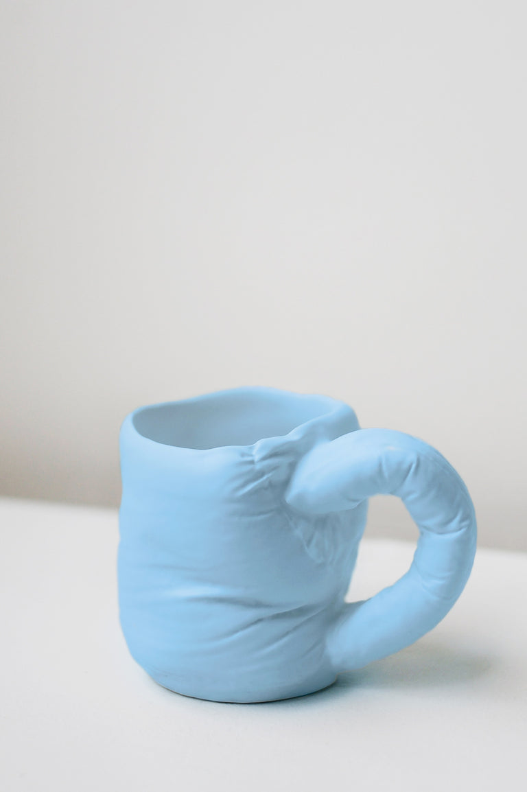 Unrealised Potential - Mug in Matte Blue