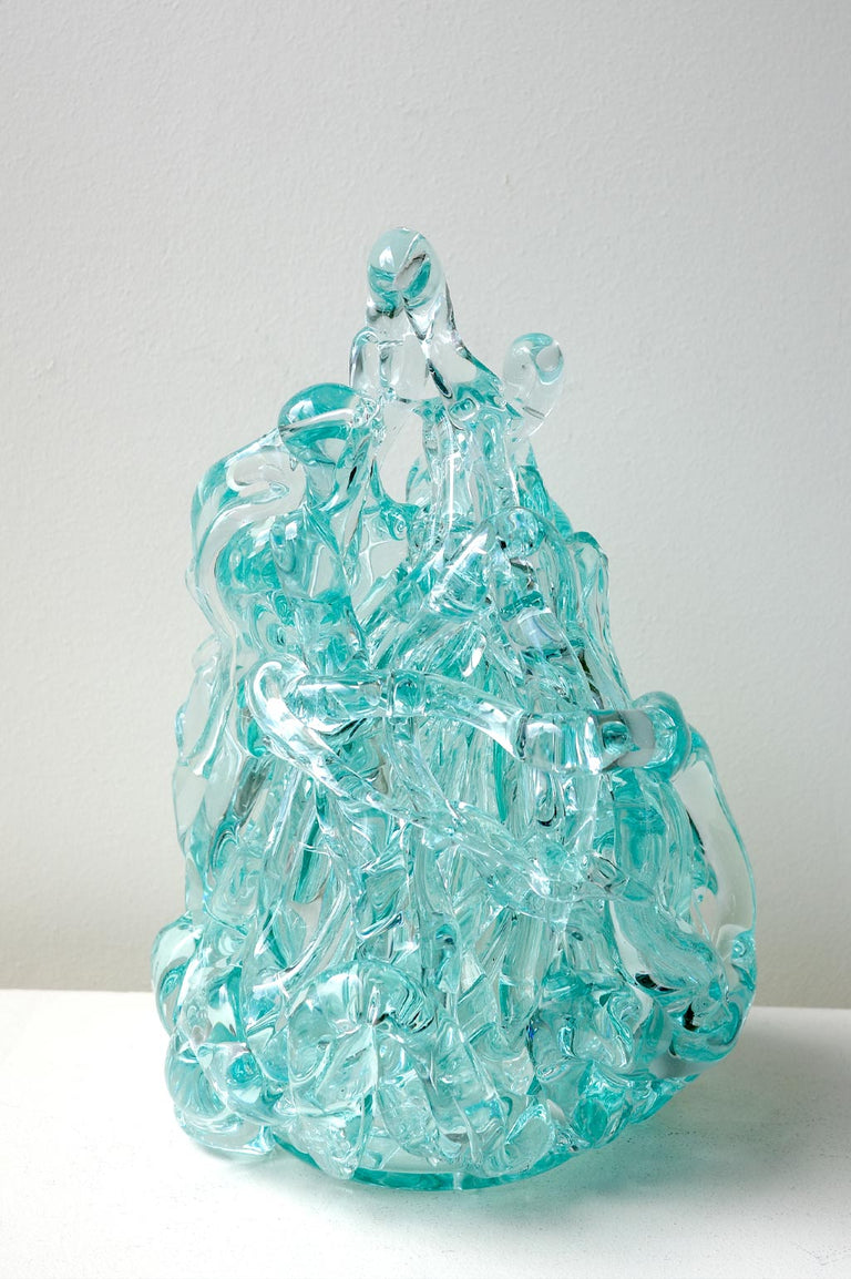 B161 - Recycled Glass Object in Clear | Completedworks