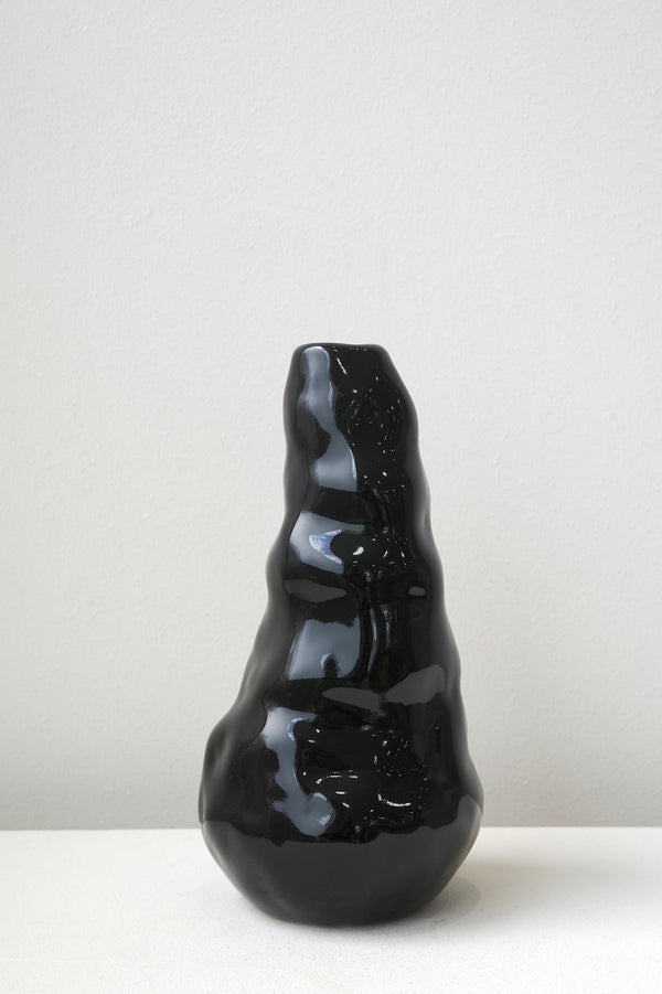 The Rise and Decline of Patriarchal Systems - Medium Vessel in Gloss Black