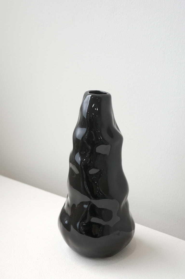 The Rise and Decline of Patriarchal Systems - Medium Vessel in Gloss Black