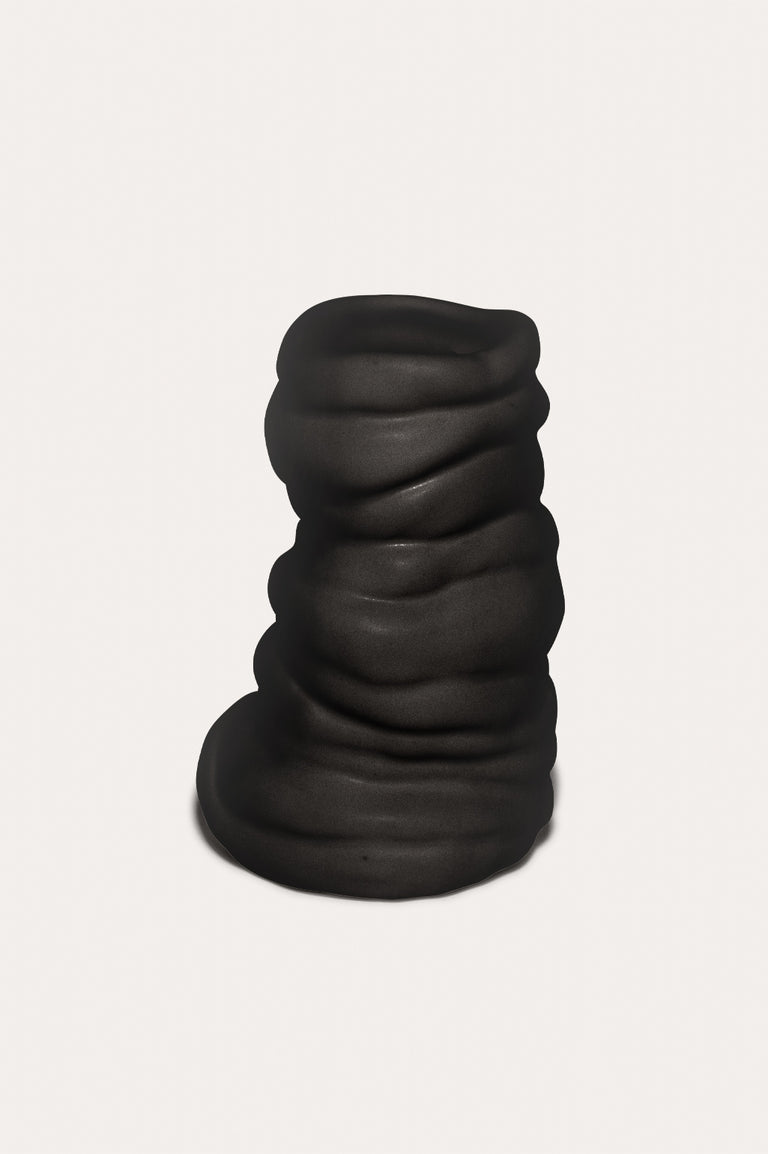 Apollo - Small Vase in Matte Black