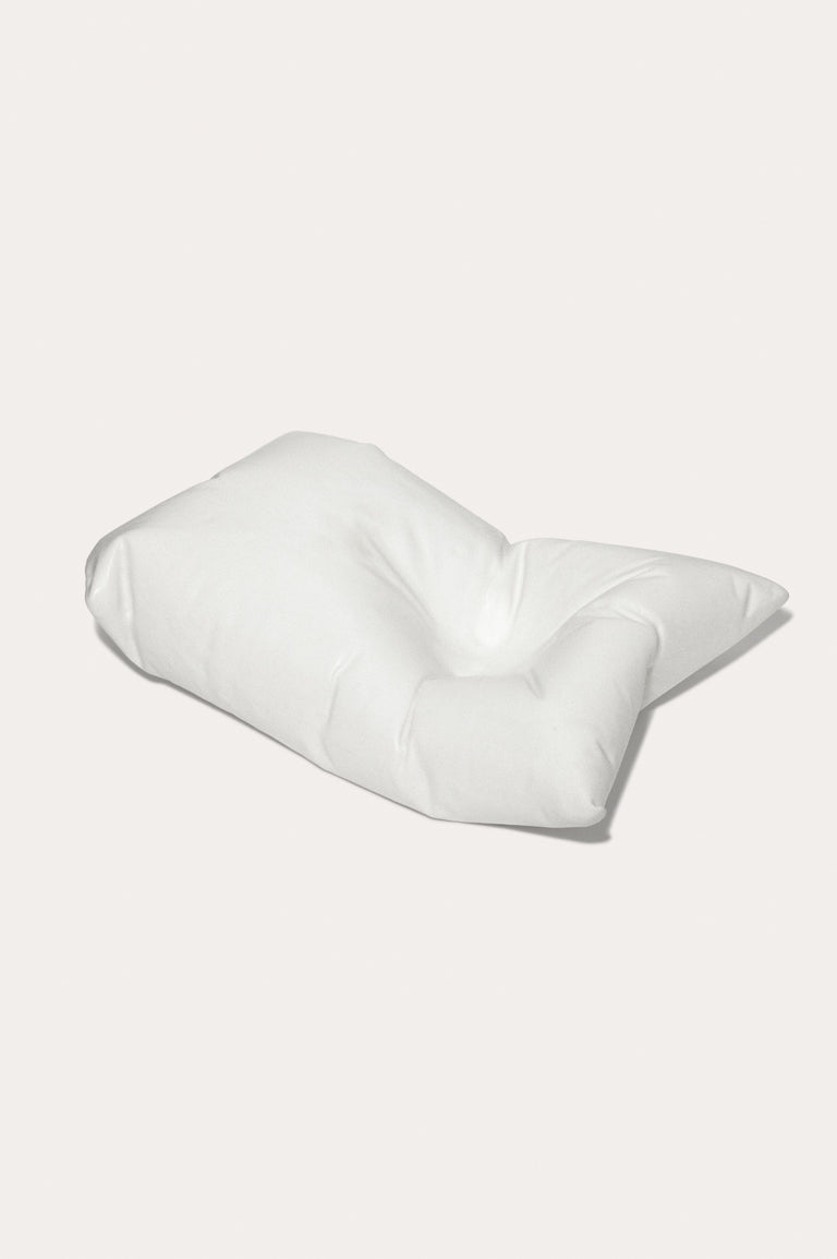 B91 - Coussin en céramique blanc mat