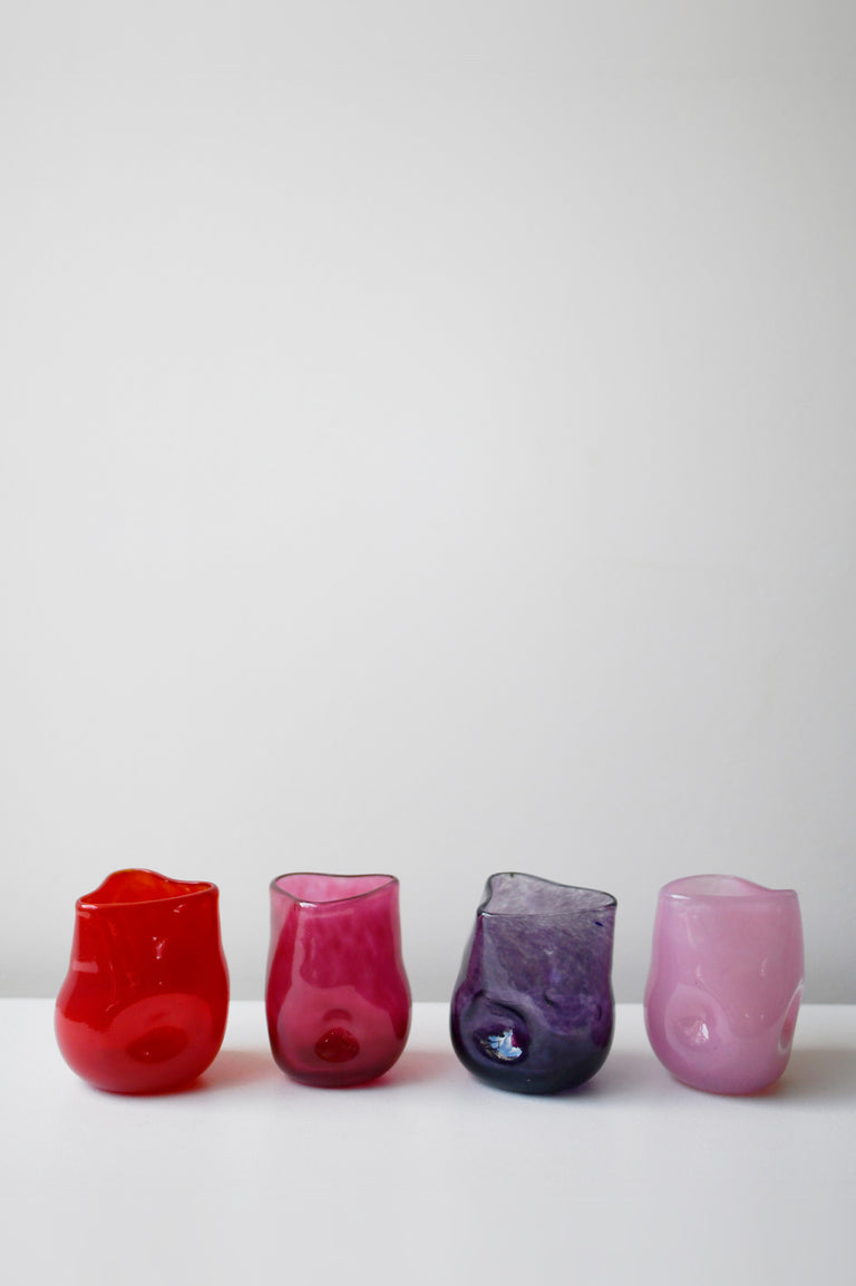 Thaw - Recycled Glass Tumbler in Purple