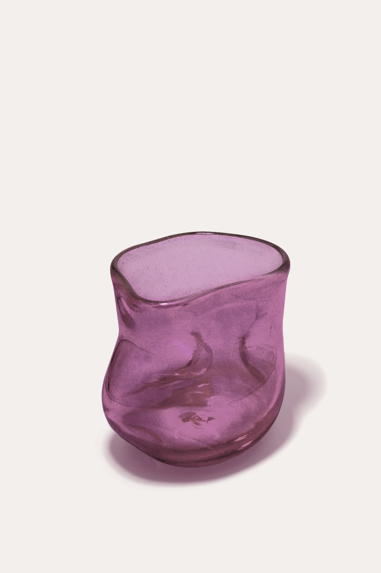 Thaw - Recycled Glass Tumbler in Purple