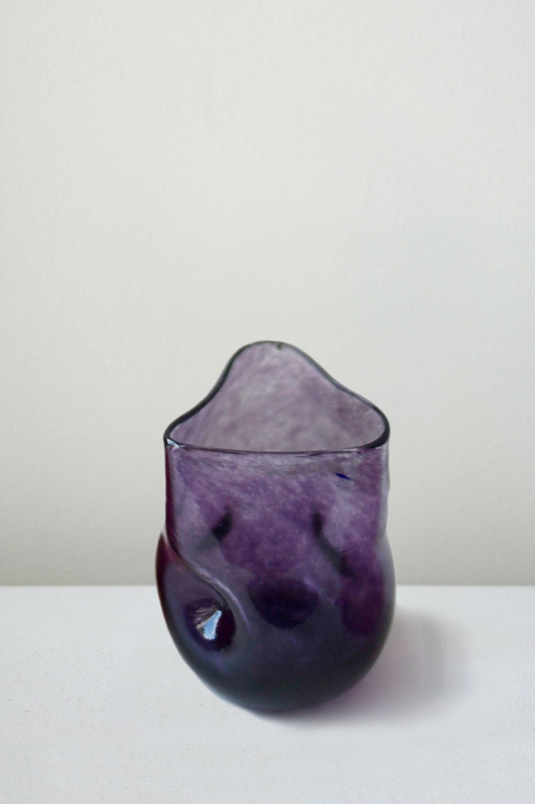 Thaw - Recycled Glass Tumbler in Purple