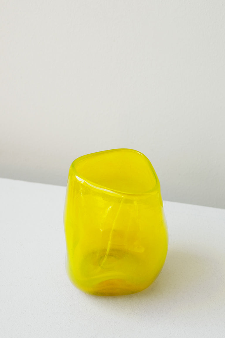 Thaw - Recycled Glass Tumbler in Yellow