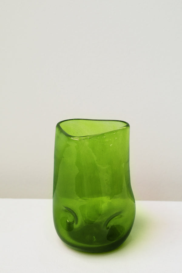Dégel - Grand verre recyclé Vert Feuille