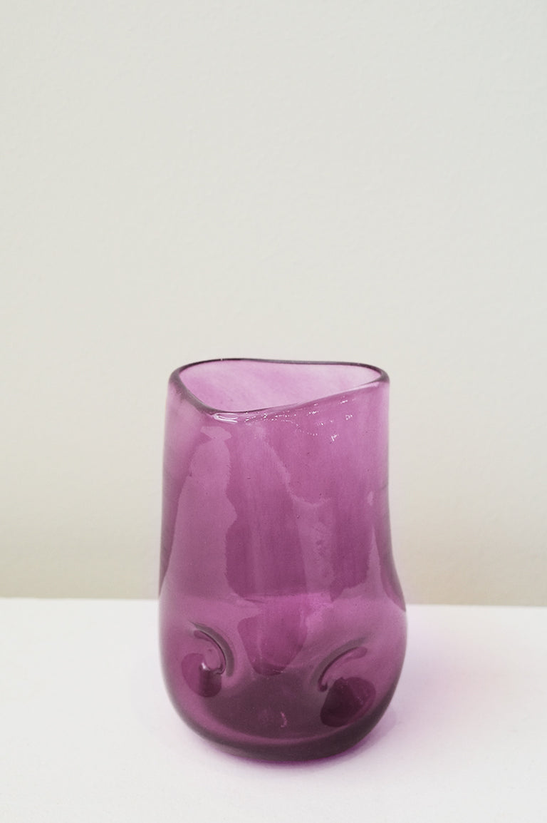 Thaw - Recycled Tall Glass in Purple