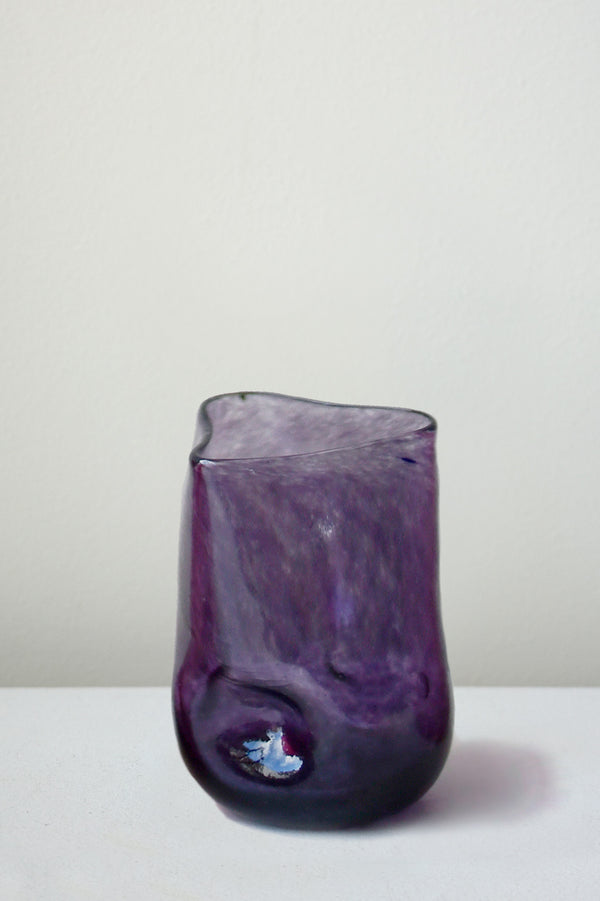 Thaw - Grand verre recyclé violet