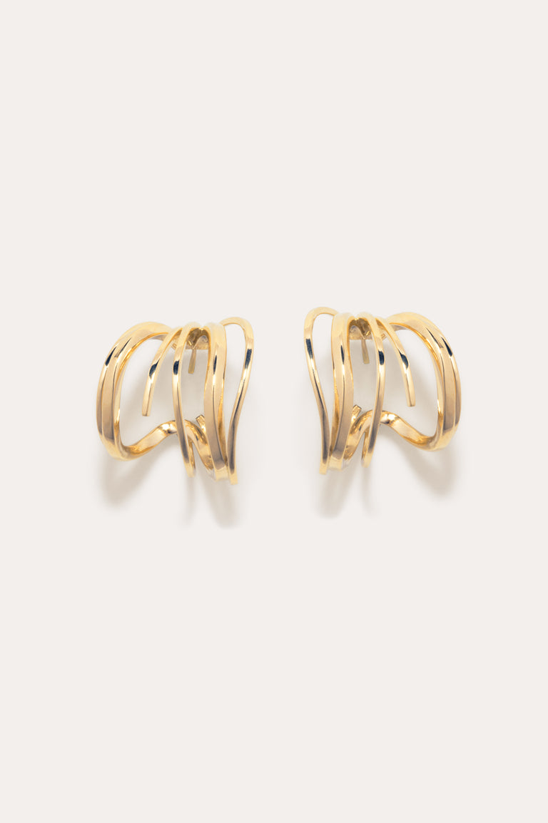 Stratum - Recycled Gold Vermeil Earrings