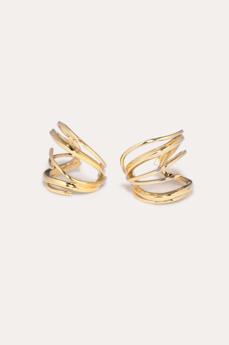 Stratum - Recycled Gold Vermeil Earrings