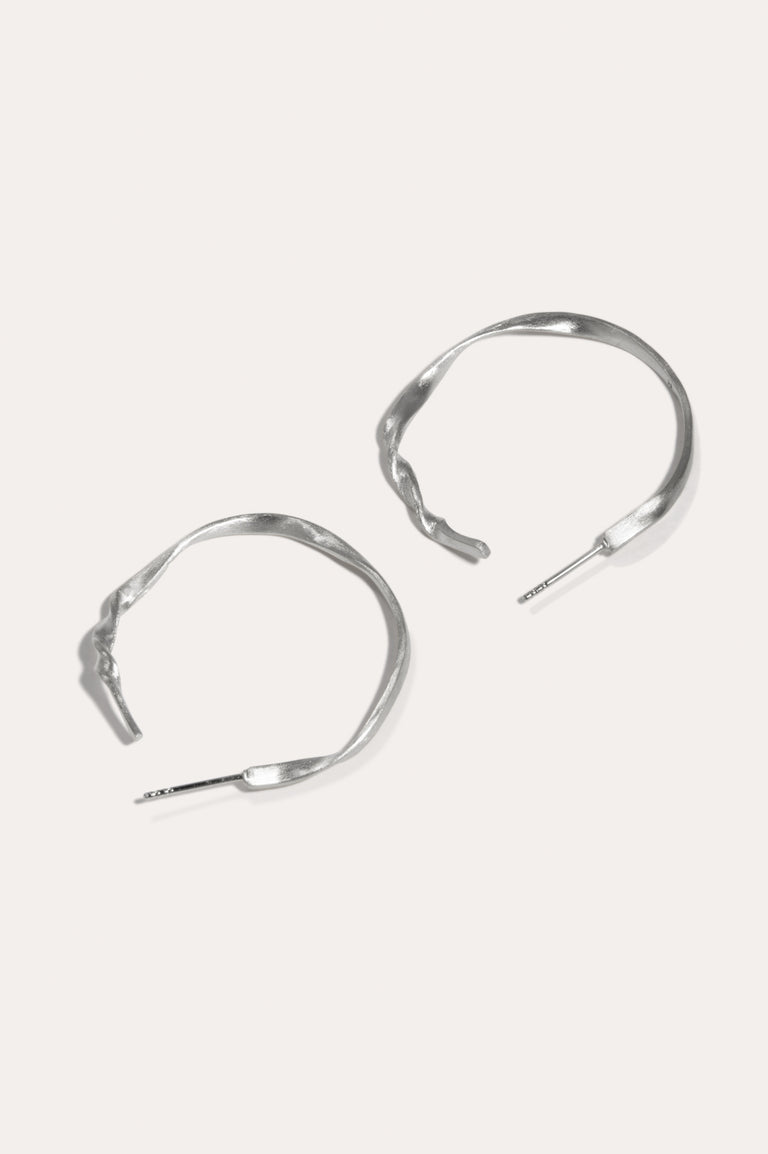La chose la plus tendre - Boucles d'oreilles en argent recyclé