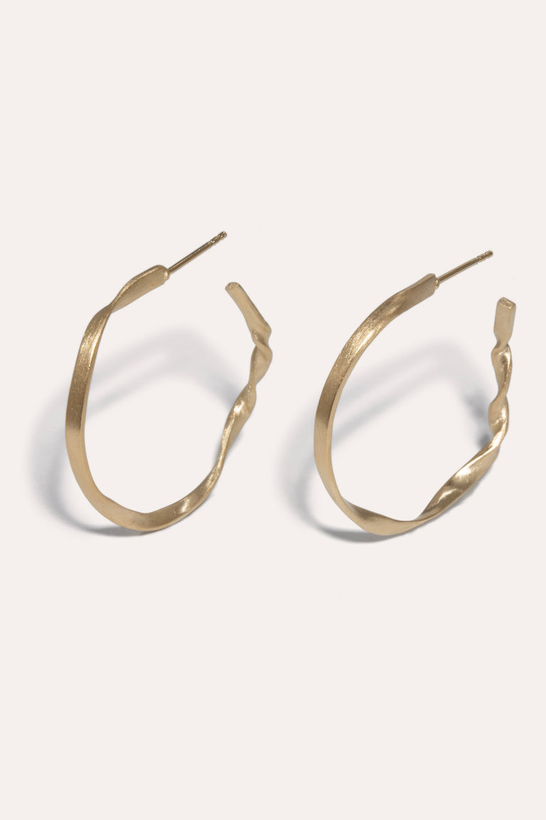 The Tenderest Thing - Gold Vermeil Earrings