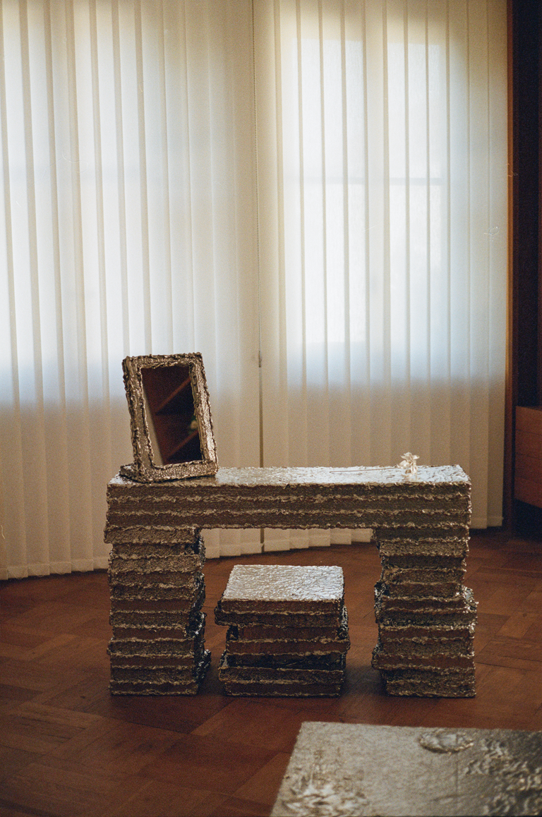 Silver Console