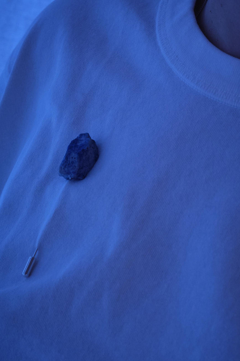 H98 - Lapis Lazuli Sterling Silver Pin