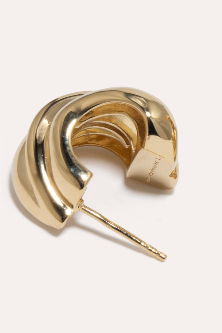 Dollop - Recycled Gold Vermeil Earrings