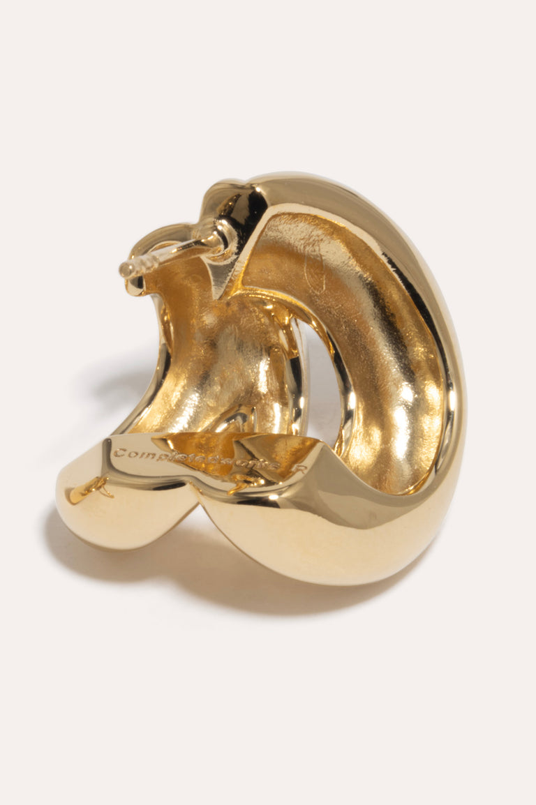 Dollop - Recycled Gold Vermeil Earrings