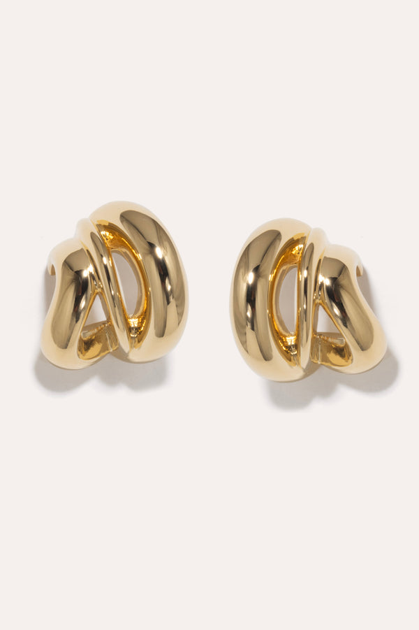 Dollop - Boucles d'oreilles en vermeil recyclé