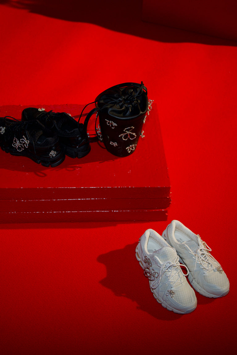 Completedworks for ASICS - GEL KAYANO™ 20 White Flower Sneakers