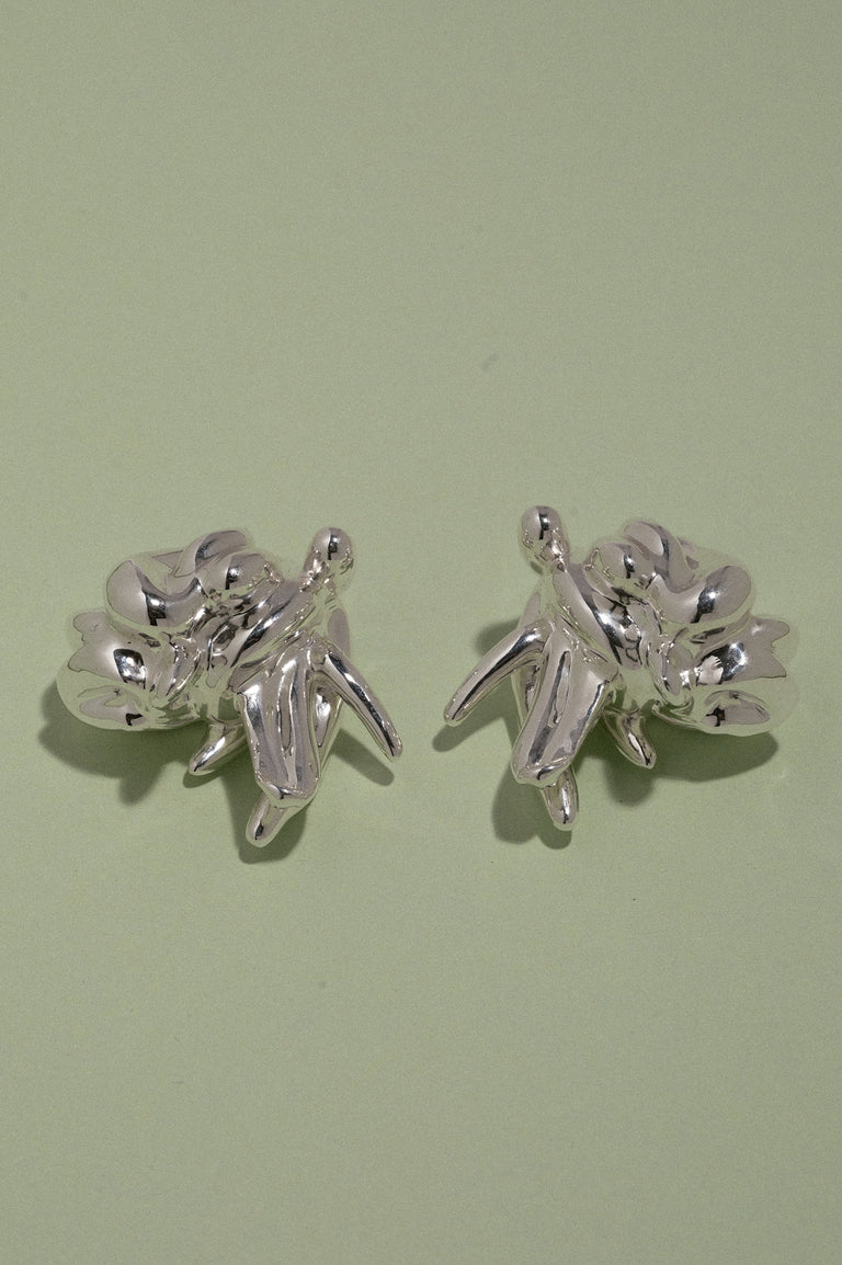 "Notsobig" General Strike - Silver Plated Earrings