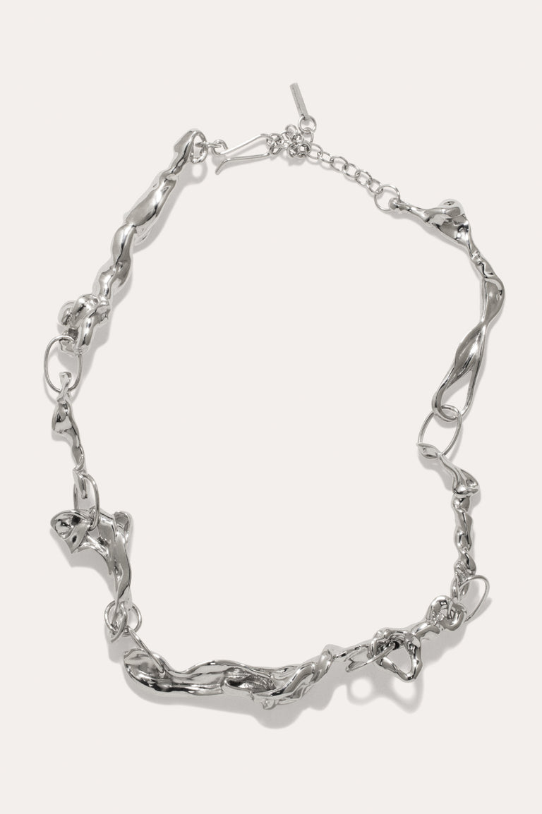 Treacle - Rhodium Plated Necklace
