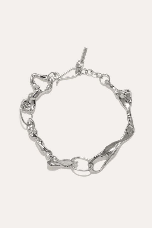 Bracelet plaqué rhodium Treacle