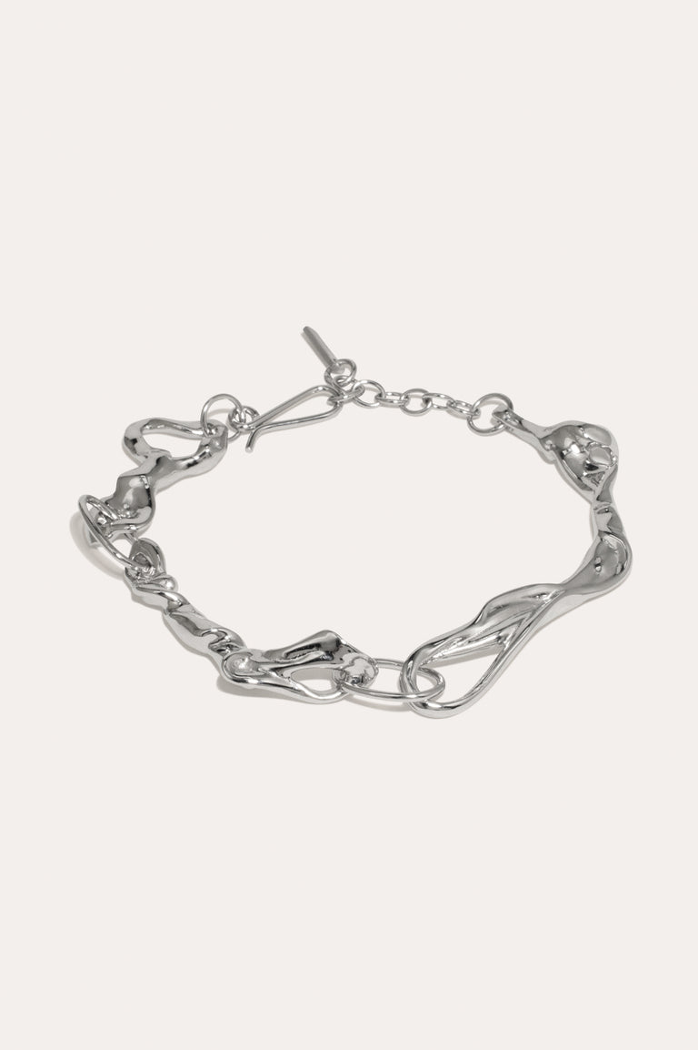 Treacle - Rhodium Plated Bracelet